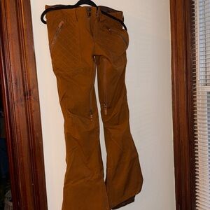 Burton Women’s Dark Tan Cargo Snow Pants